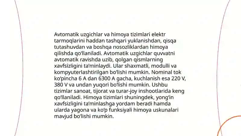 Avtomatik uzgichlar 4