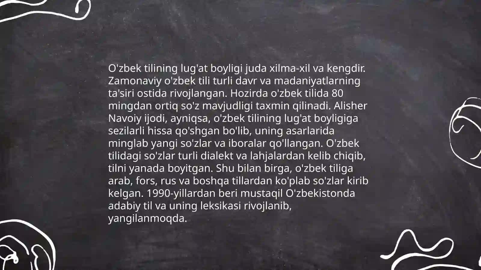 O'zbek tilining morfologiyasi 4