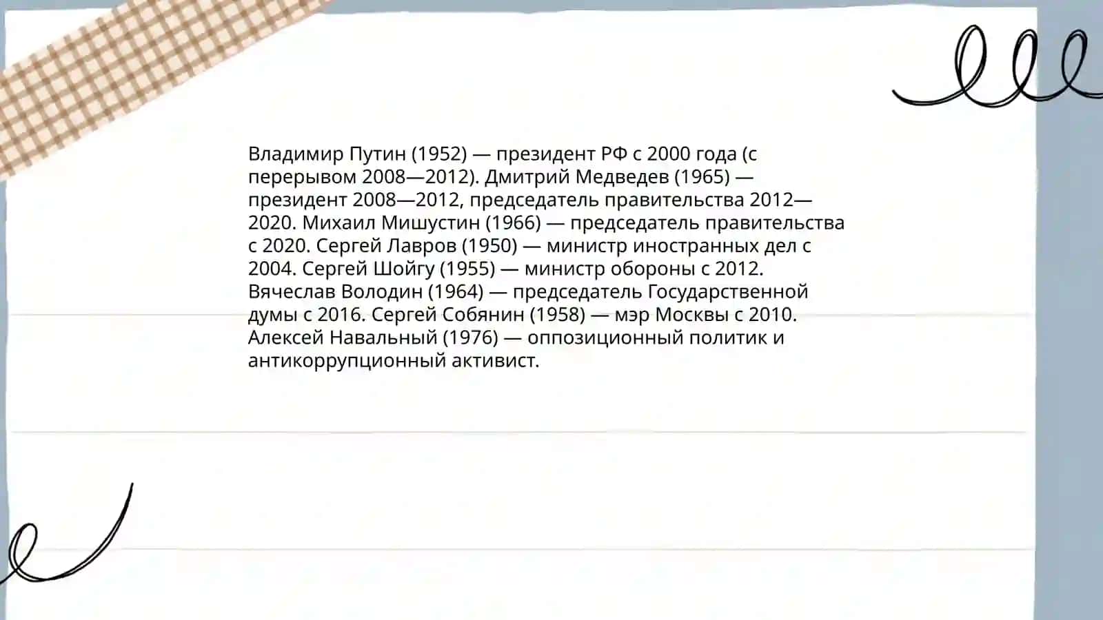 Известные люди современности 4