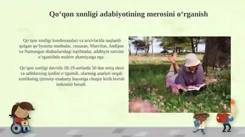 Qo'qon xonligida adabiy muhit 4