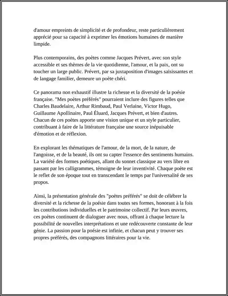MES POETES PREFERES 4