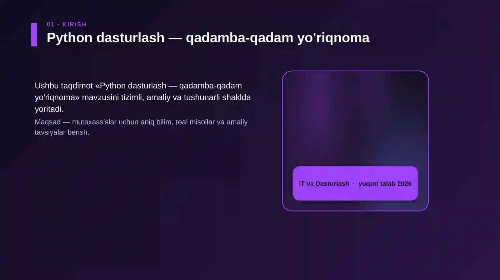 Python dasturlash — qadamba-qadam yo'riqnoma 4