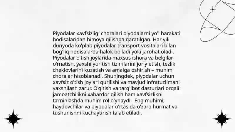 Piyodalar oqimi 4