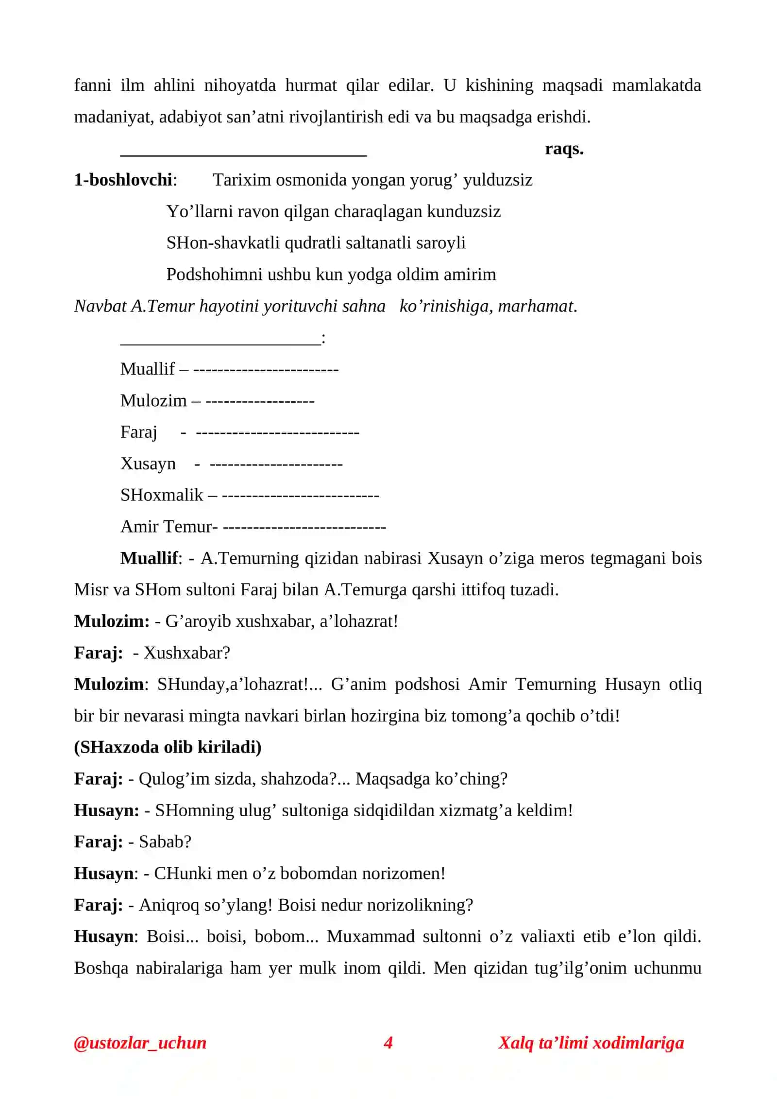 Amir Temur buyuk sarkarda 4