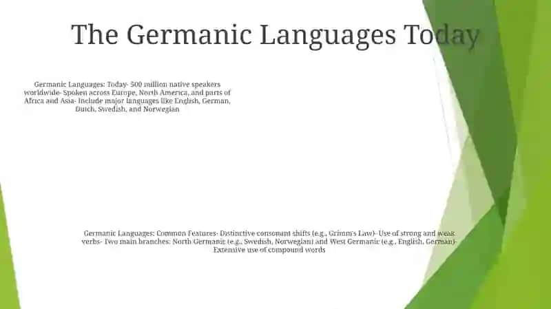 Germanic Language 4