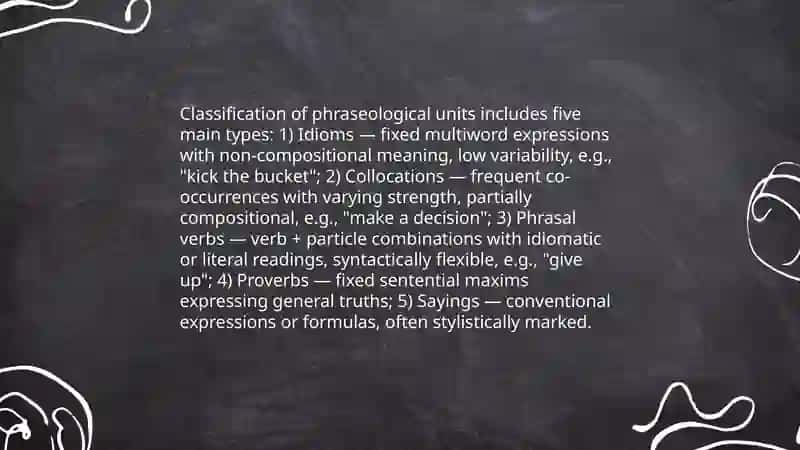 PHRASEOLOGY AND PHRASEOLOGICAL UNITS 4