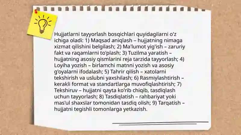 Hujjat ustida ishlash tartiboti 4