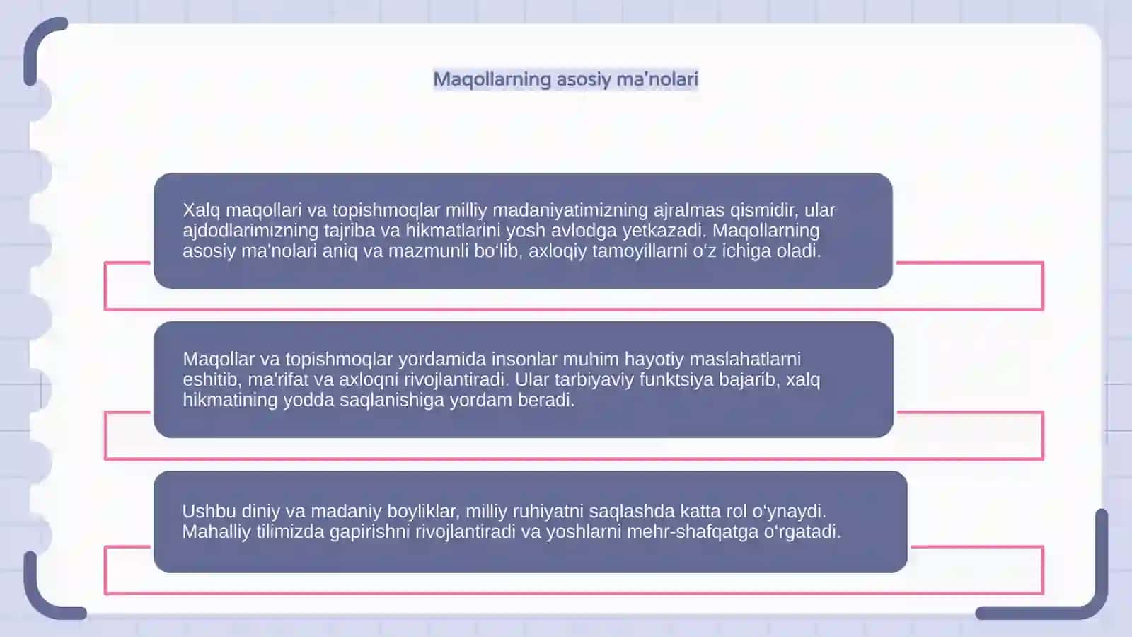 Xalq maqollari va topishmoqlar 4