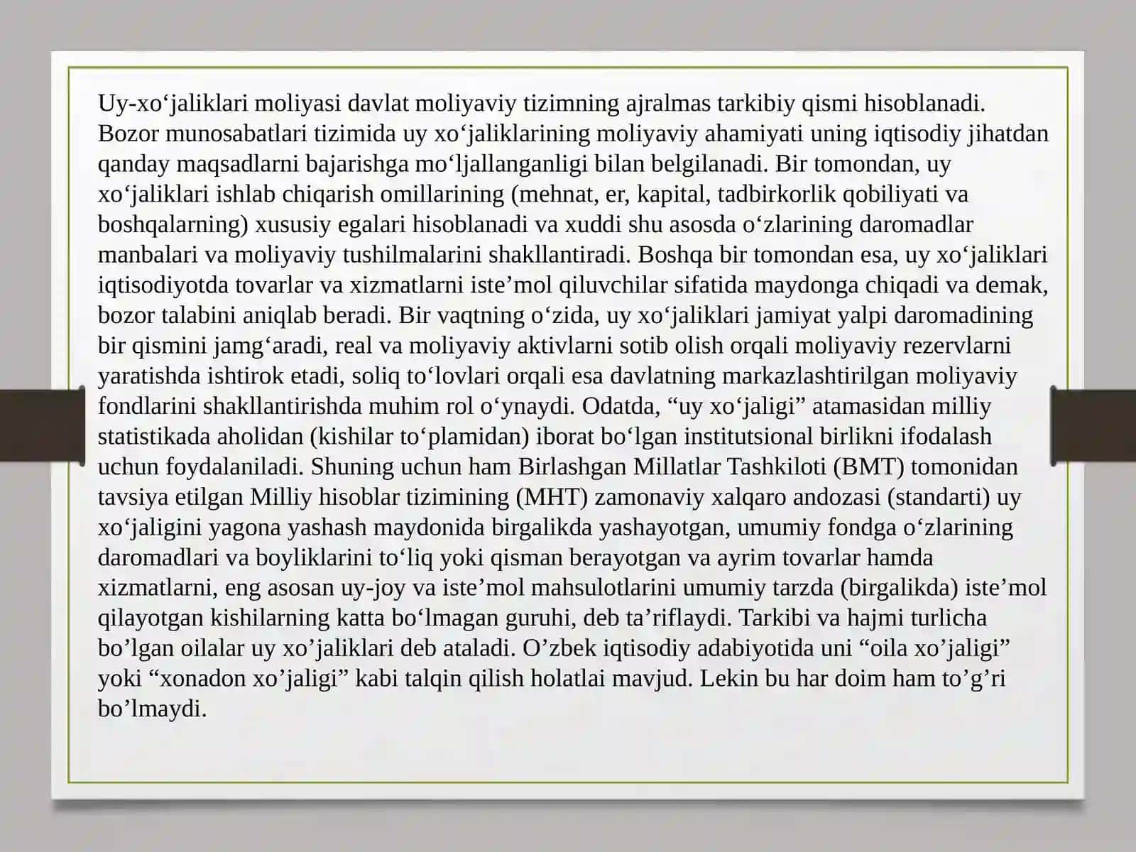 Moliyaviy qarorlar 4