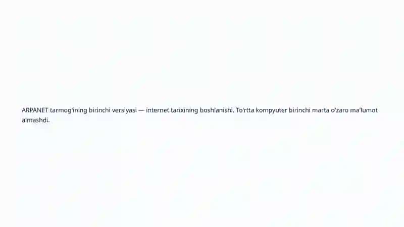 Internet va Axborot Makoni 4