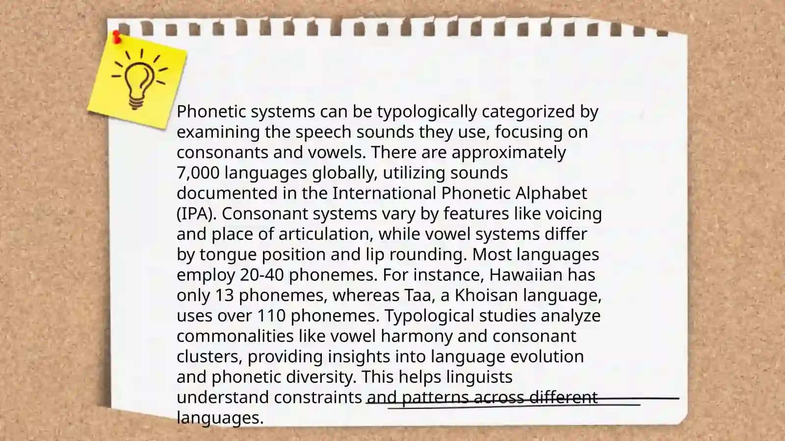 Comparative typology 4