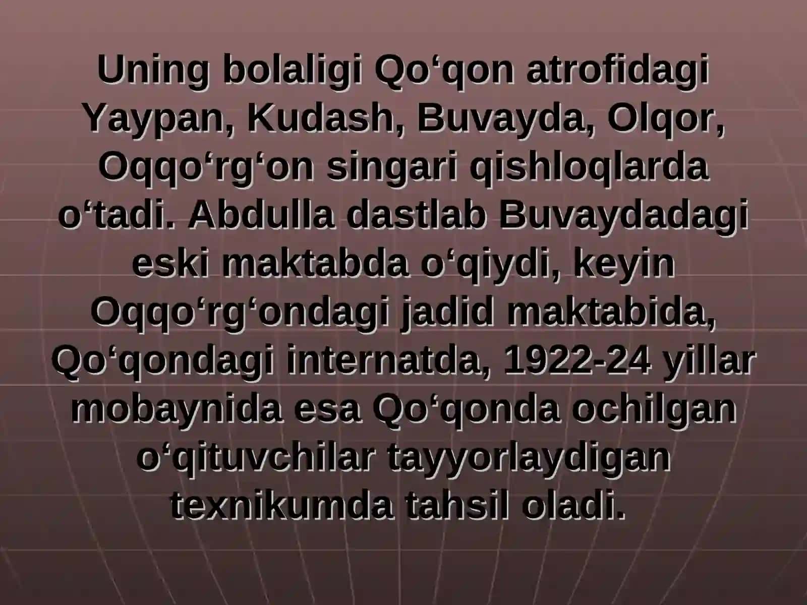 Abdulla Qahhor 4