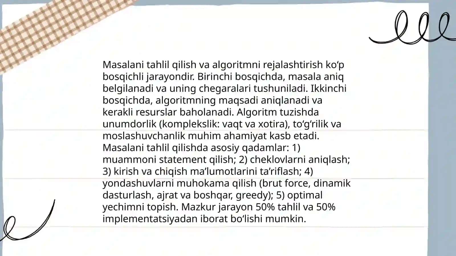 Masalalarning algoritmini tuzish va shu algoritm asosida Visual Basic dasturlash tilida dastur tuzish 4
