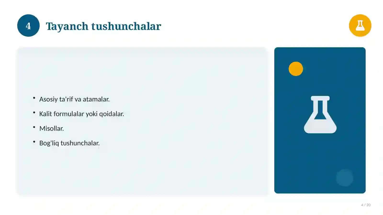 Informatika fanidan 11-sinf: mustaqil ish topshiriqlari 4