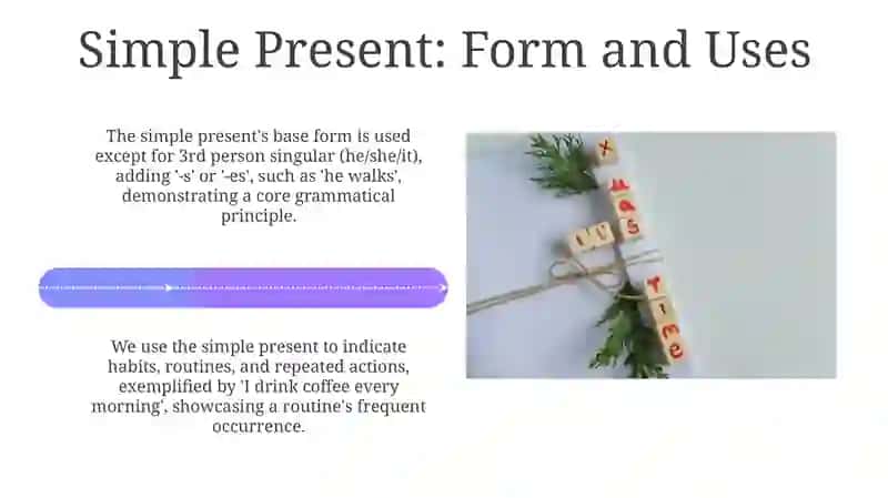 Present Tenses 4