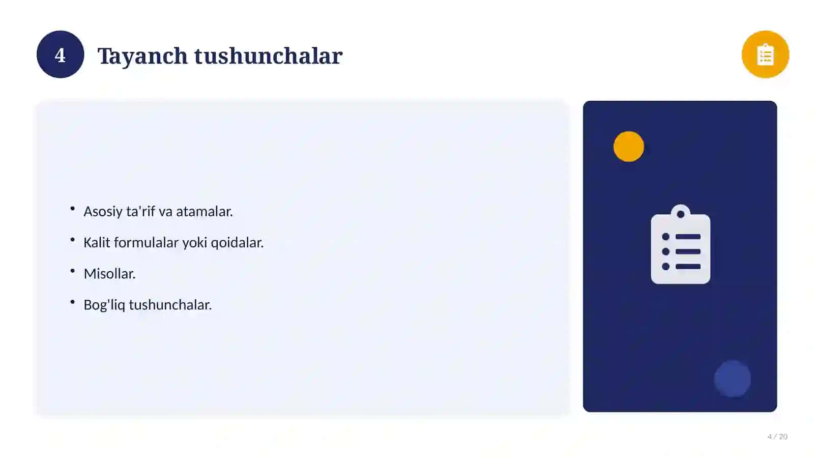 Informatika fanidan 5-sinf: mustaqil ish topshiriqlari 4