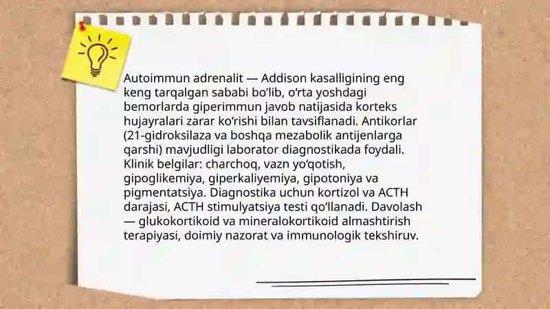 Addison kasalligi 4