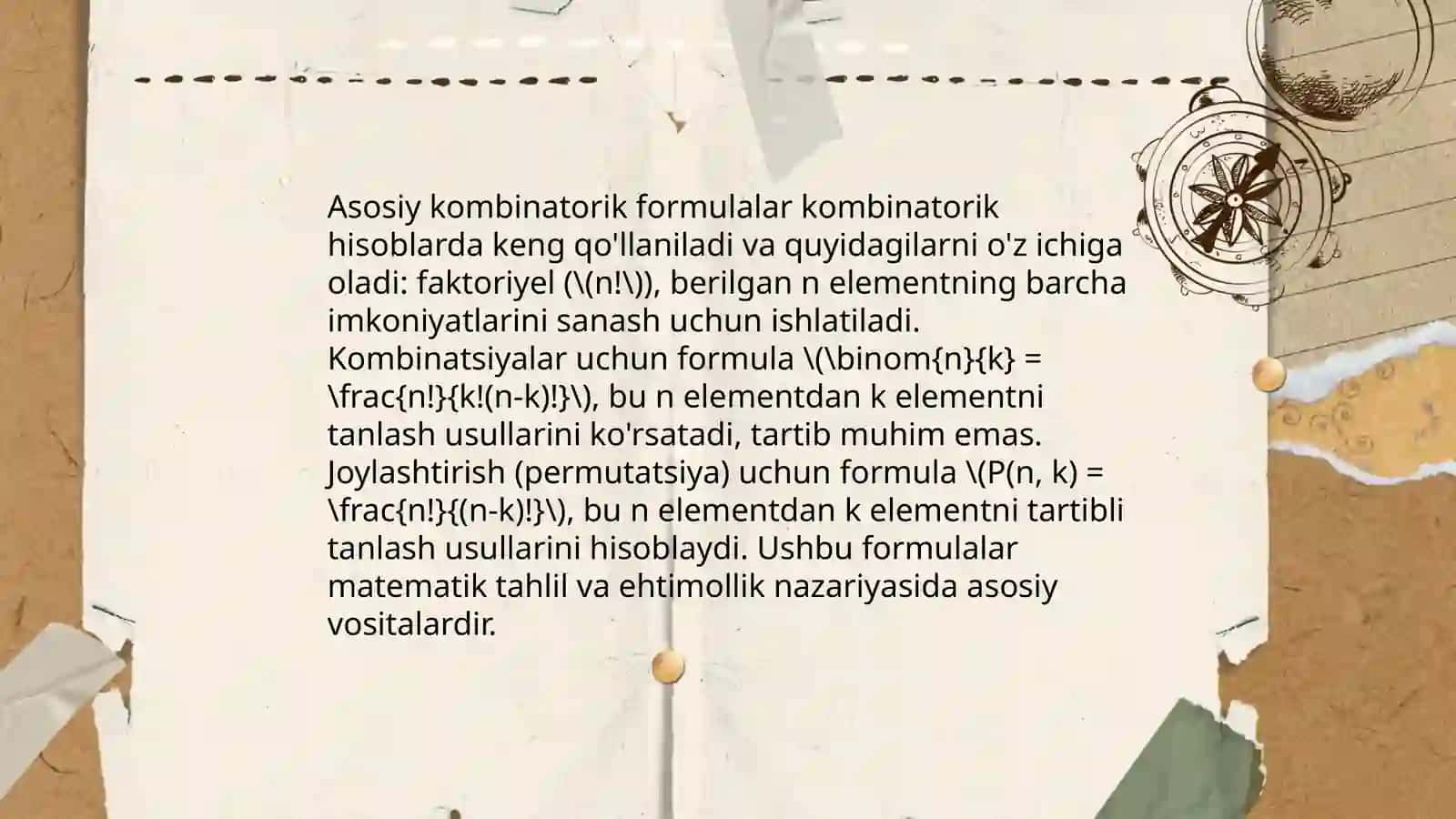 Qiziqarli kombinatorika 4