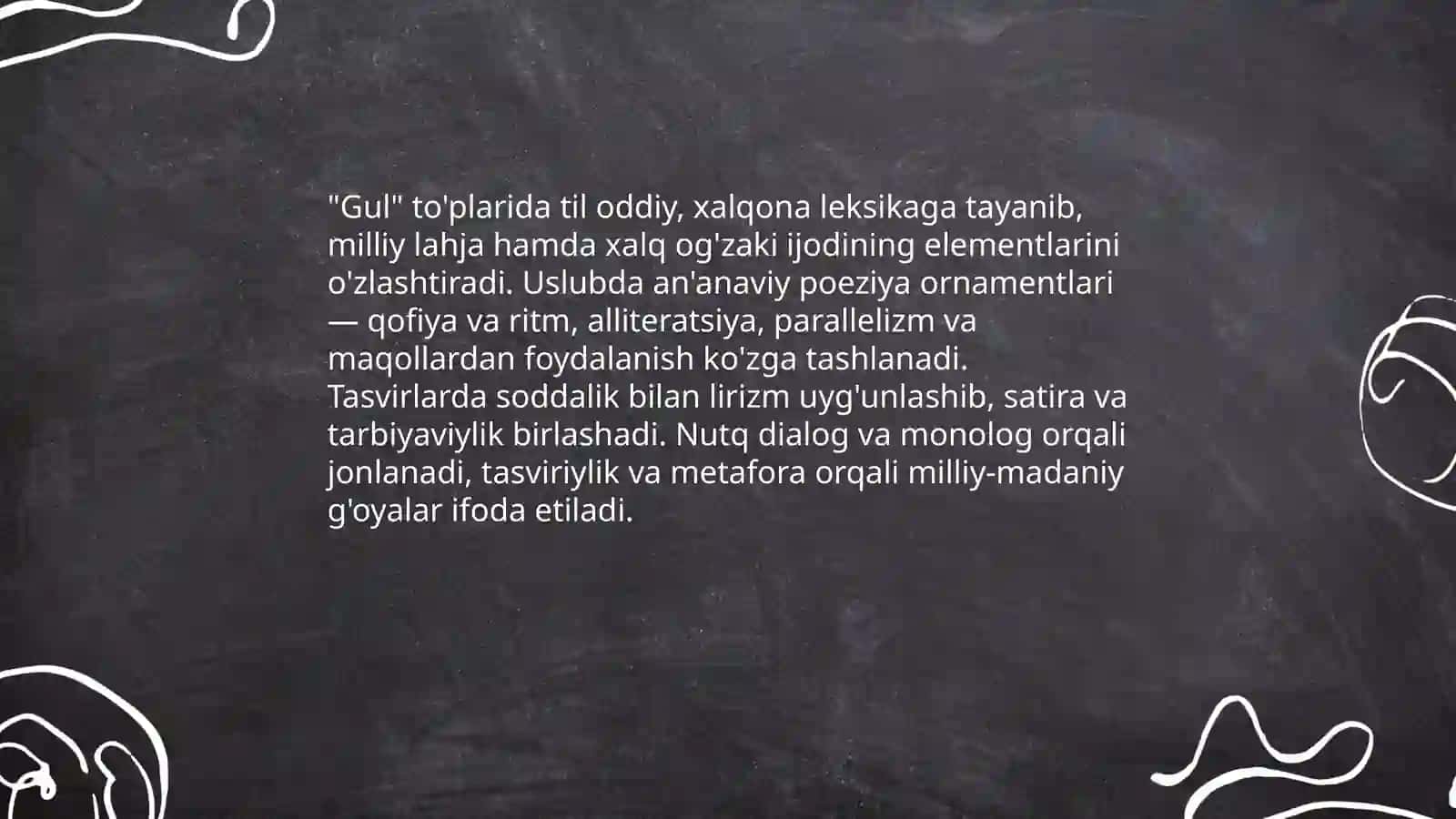 Gul to'plamlari 4