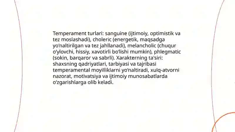 Temperament va xarekter 4