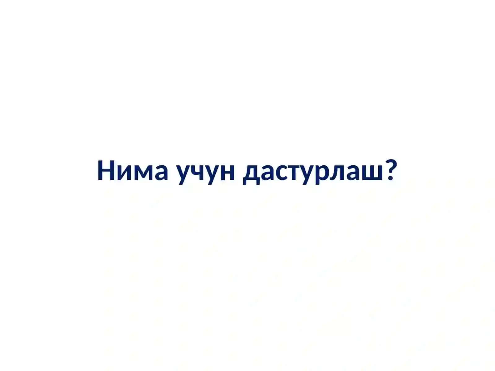 ДАСТУРЛАШ АСОСЛАРИ. С++ ДАСТУРЛАШ ТИЛИ 4