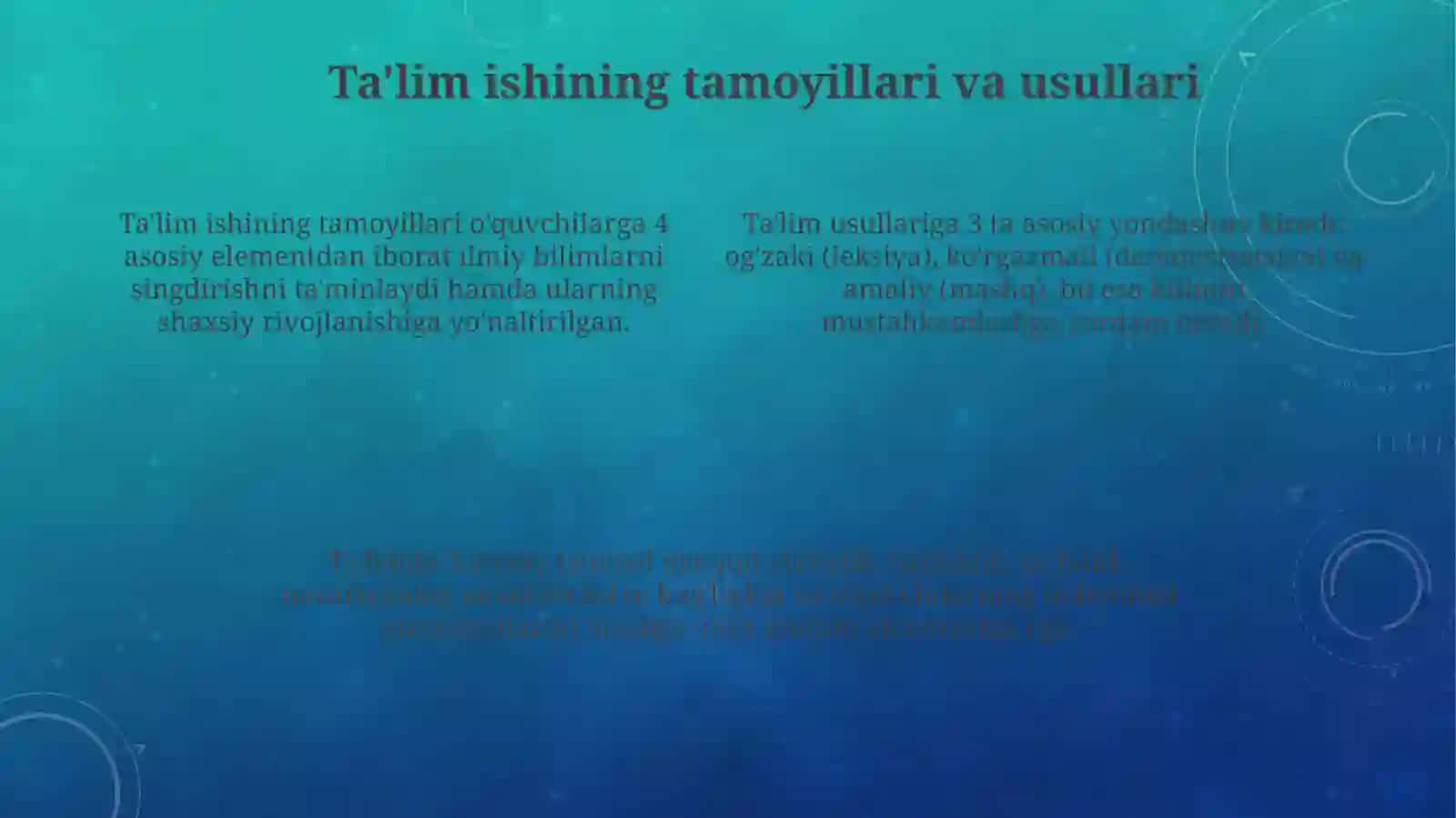 Tarbiyaviy ishlar metodikasi fanining maqsad va vazifalari 4