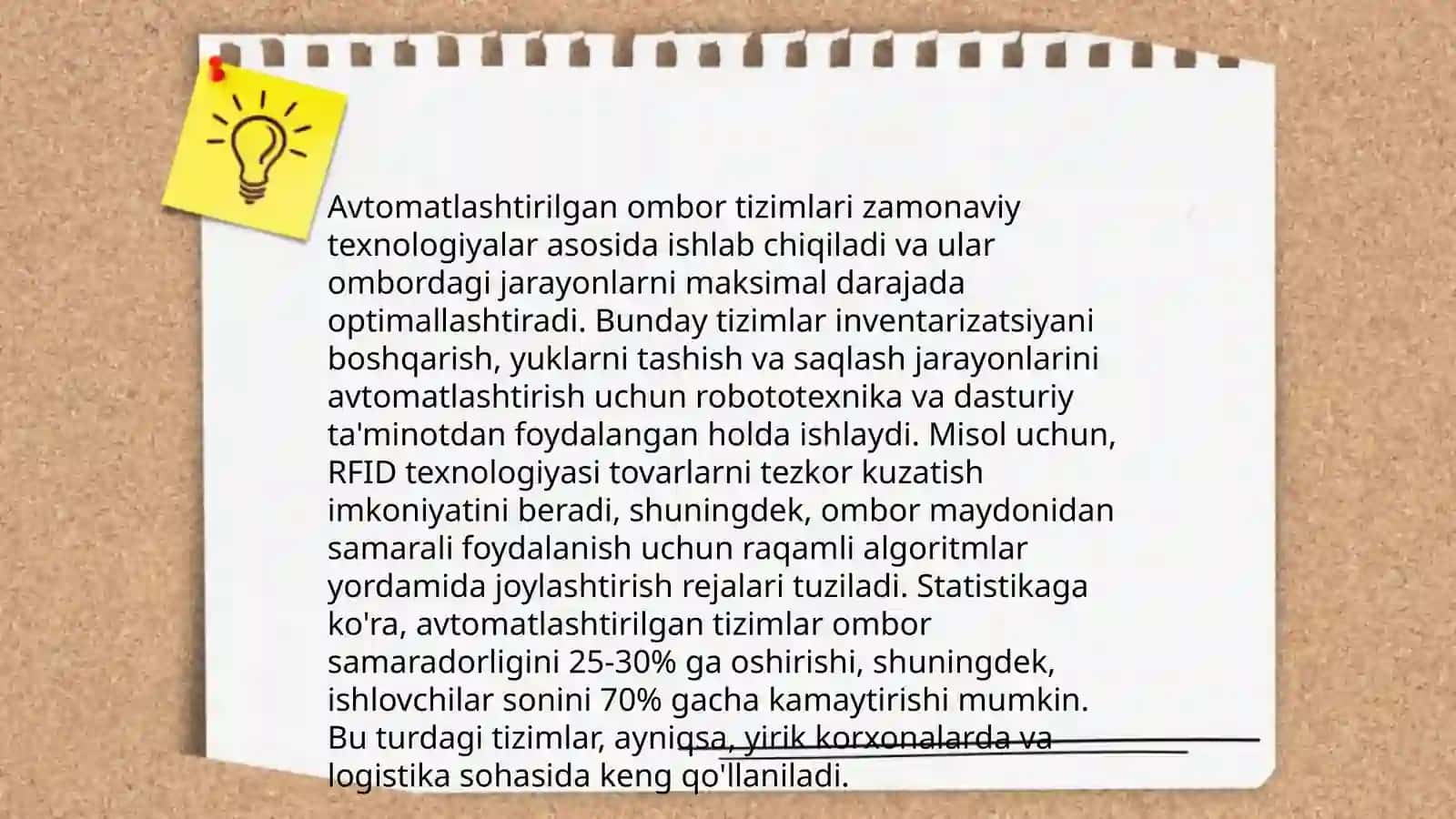 Avtomatlashtirilgan ishlab chiqarish tizimlari 4