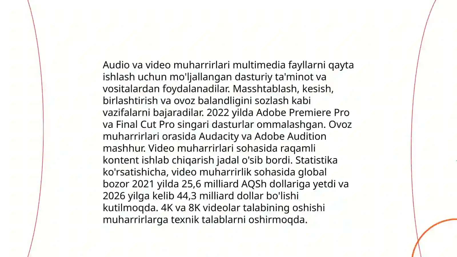 Multimedia texnologiyasidan foydalanish 4