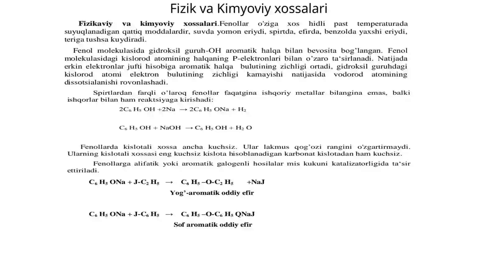 Fenollarnio’rganish 4
