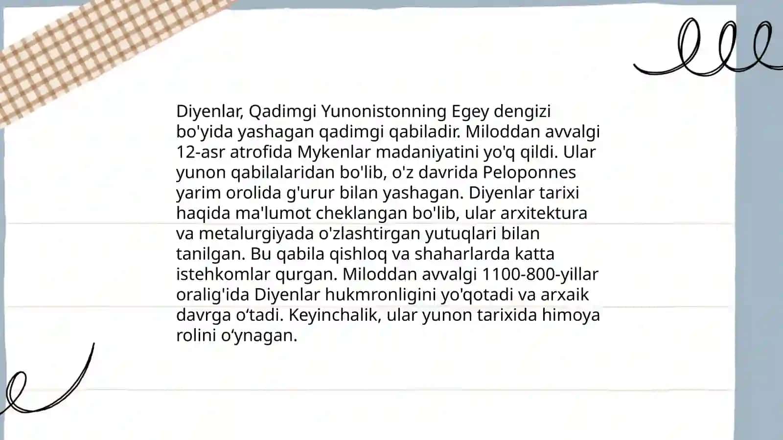 Diyenlar 4