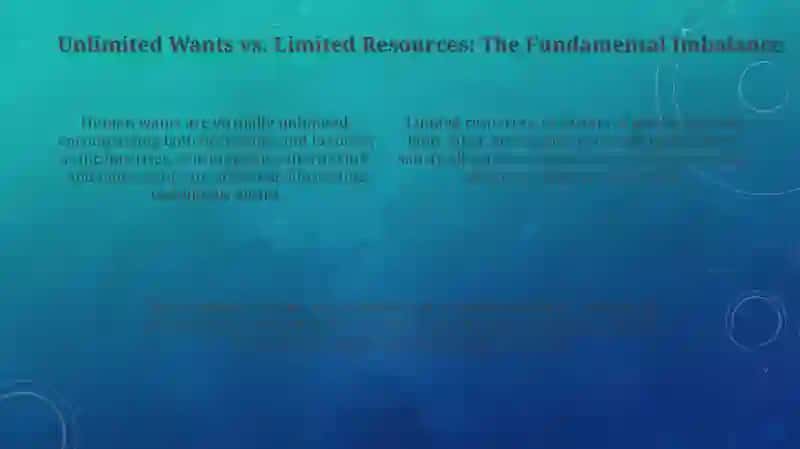 THE ECONOMIC PROBLEM: SCARCITY AND CHOICE 4