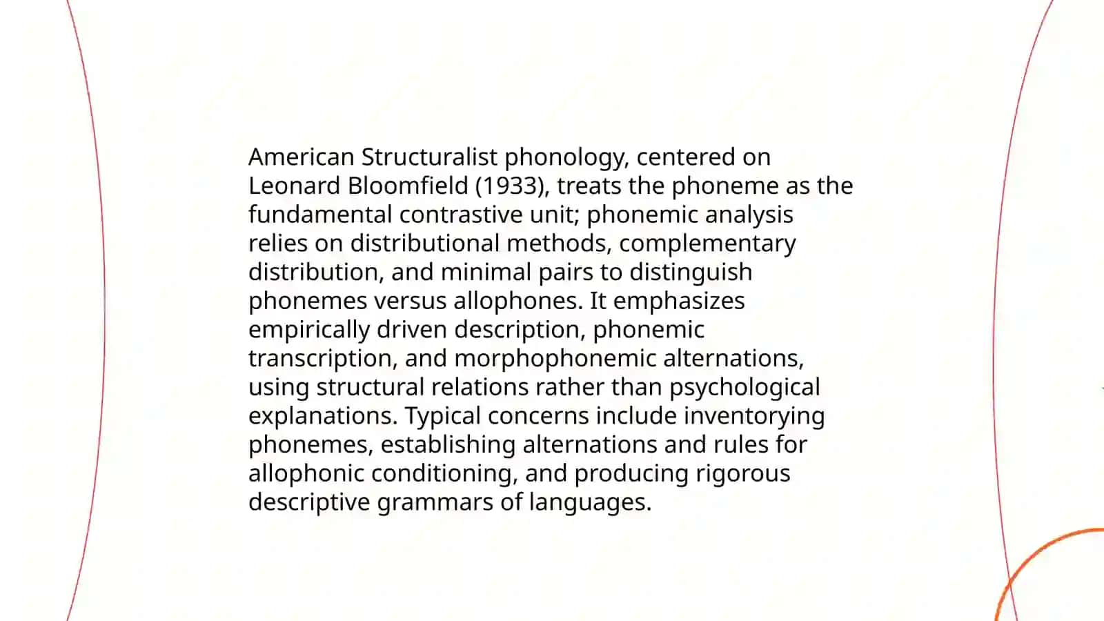 Phonological schools 4