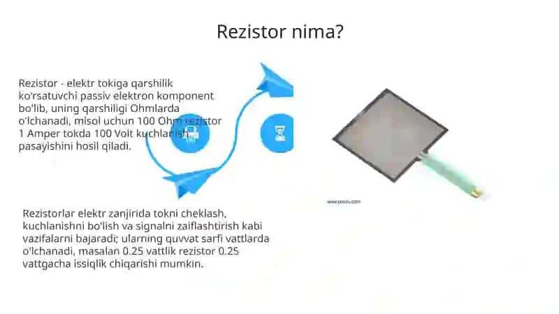 Rezistorlarning asosiy parametrlari 4