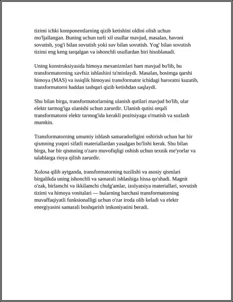 TRANSFORMATORLAR 4