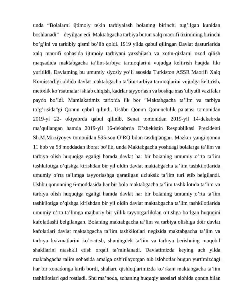 Maktabgacha taʼlim tarixi 4