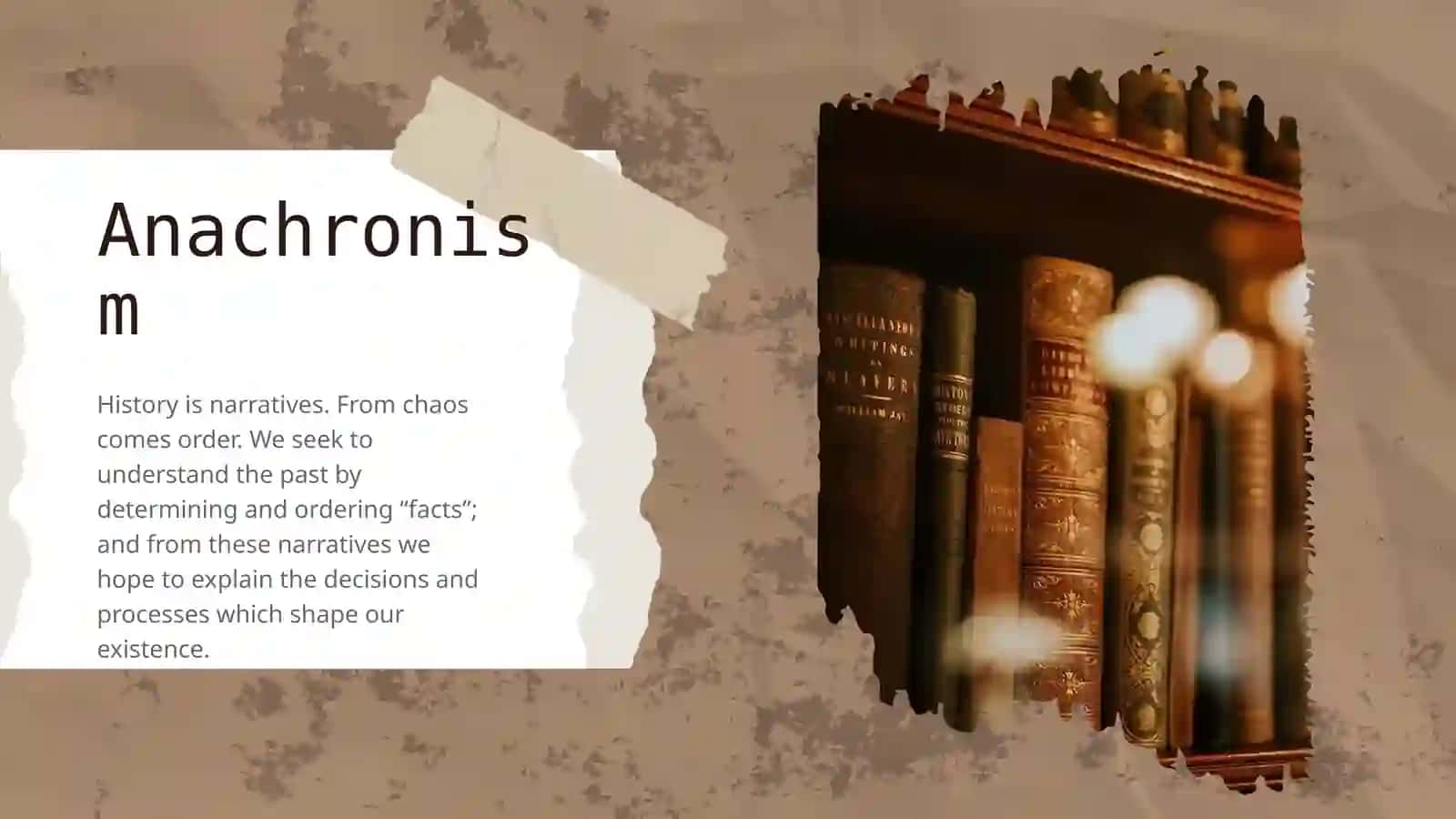 What is History? 4