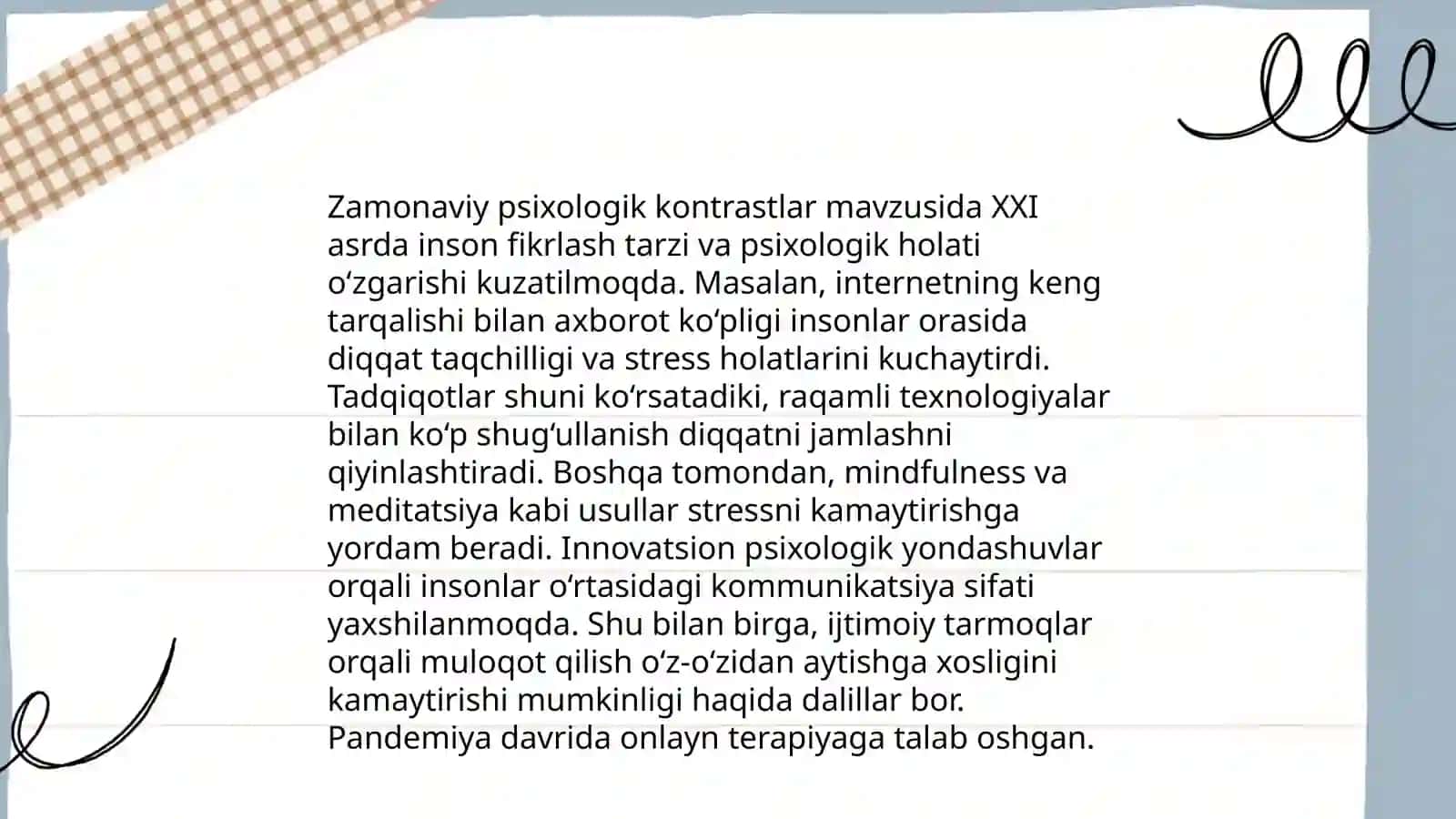Kontrast moddalarning zamonaviy turlari 4