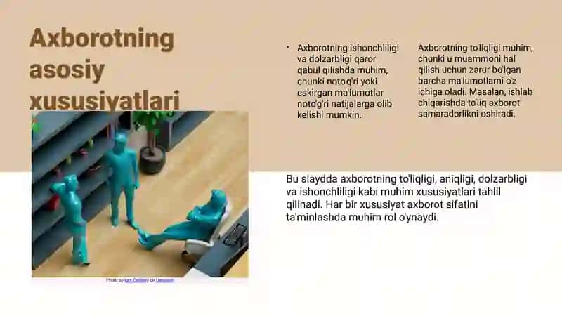 Axborot nima va uning manbalari 4