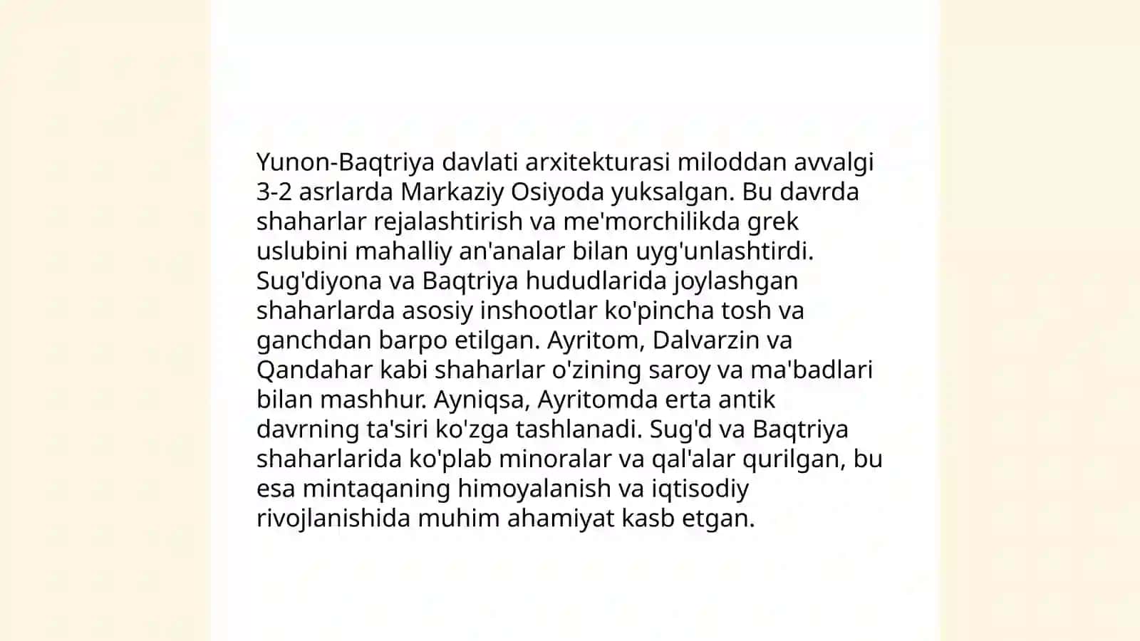 Yunon Baqtriya Madaniyati 4