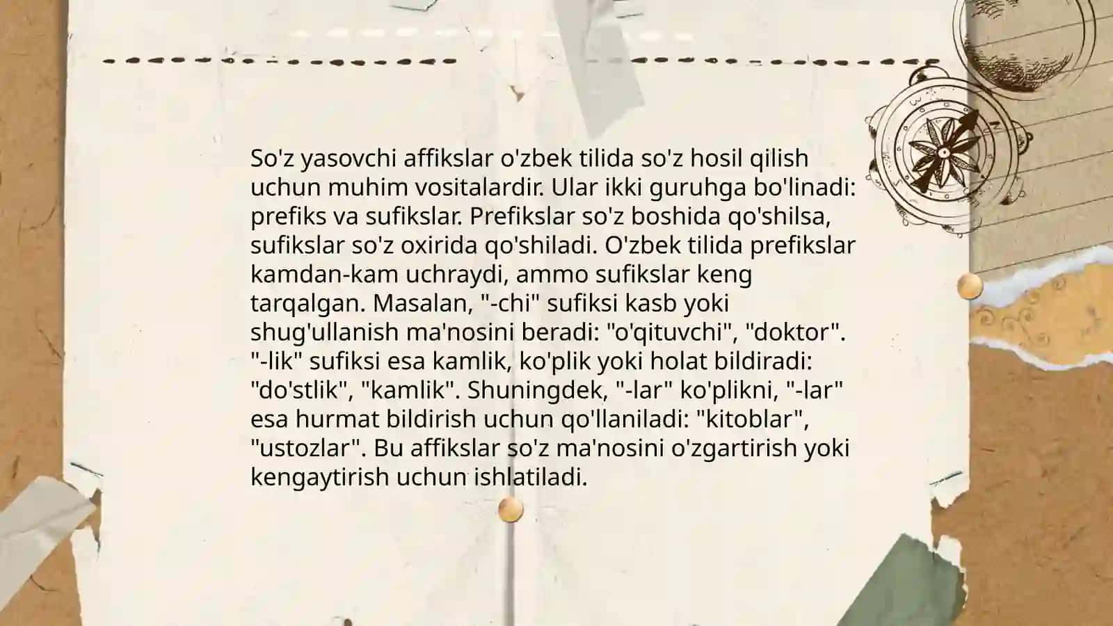 So'z tuzilishi 4