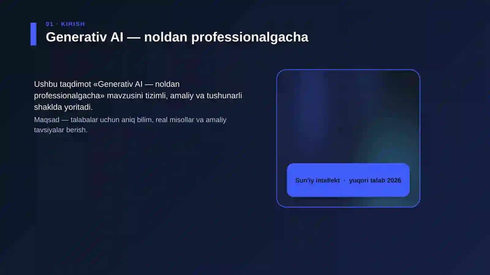 Generativ AI — noldan professionalgacha 4