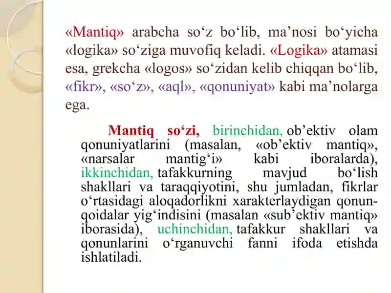 Mantiq falsafasi 4