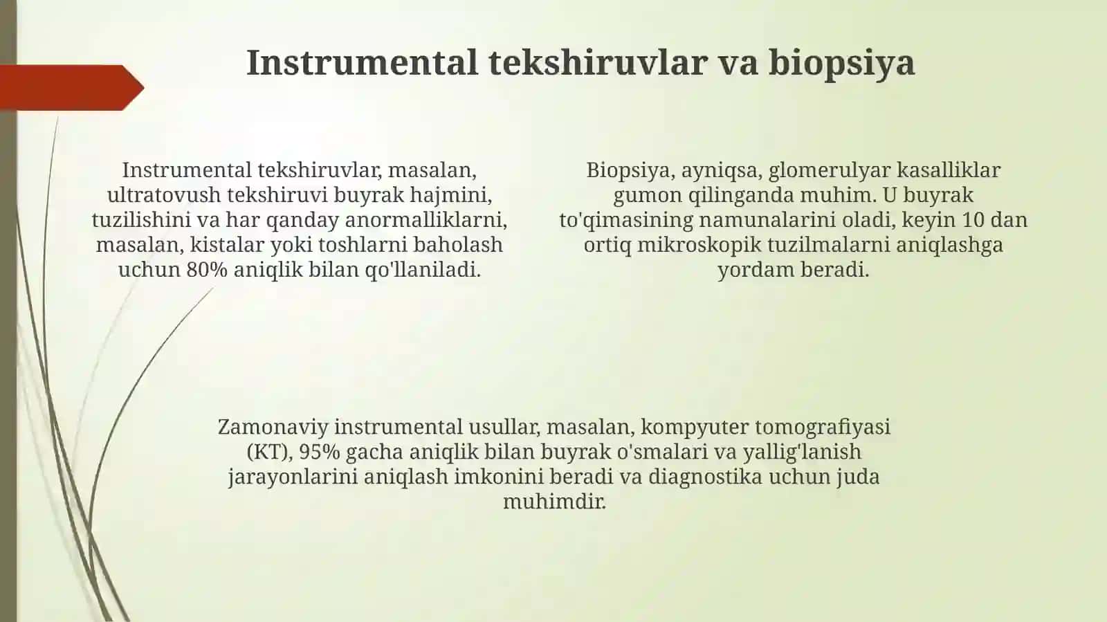 Buyrak kasalliklari zamonaviy tekshiruv usullari 4