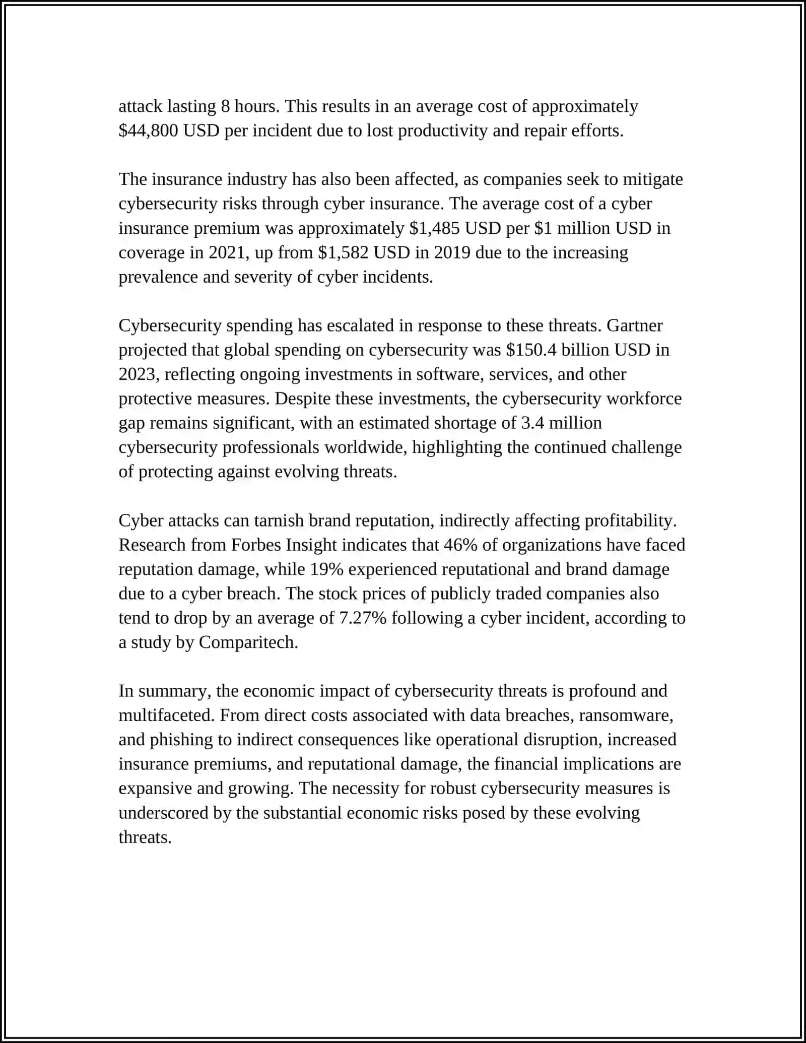 SECURITY SERVICES IN ECANOMY 4