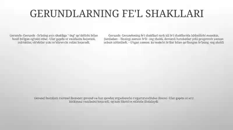 Gerund 4