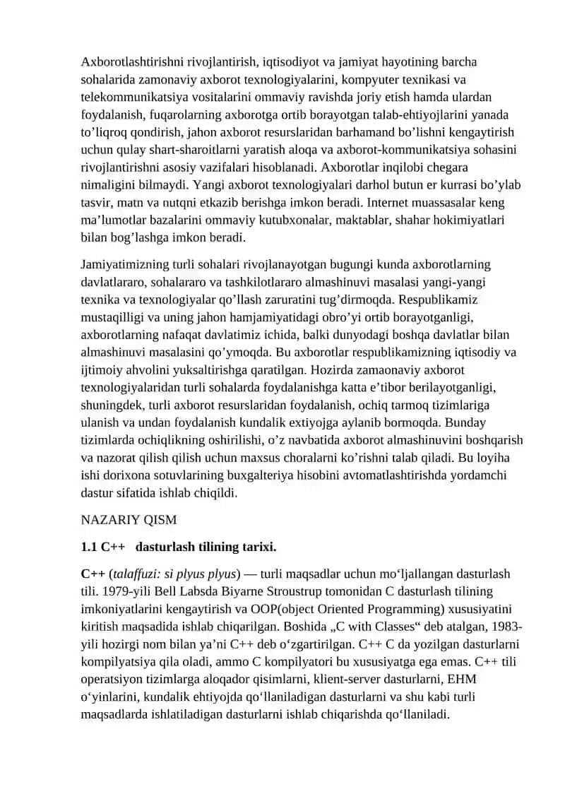 O`QUV KURSLARI MA`LUMOTLAR BAZASI 4