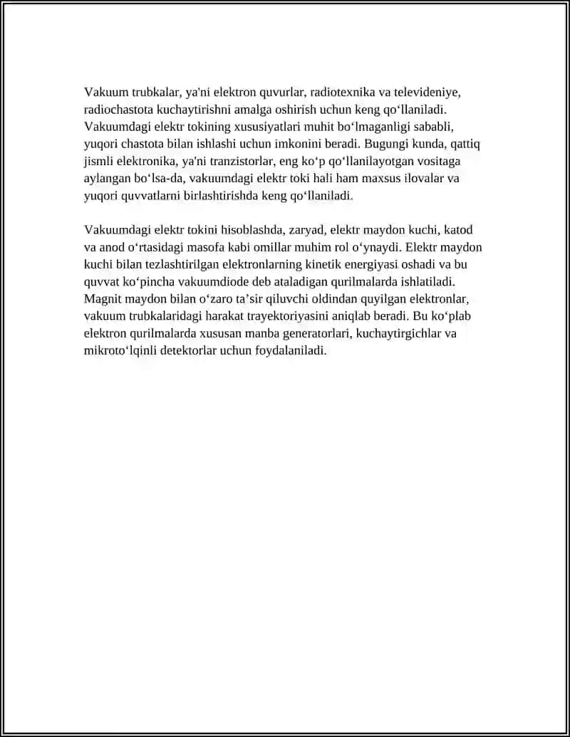 Vakuumda Elektr Toki 4