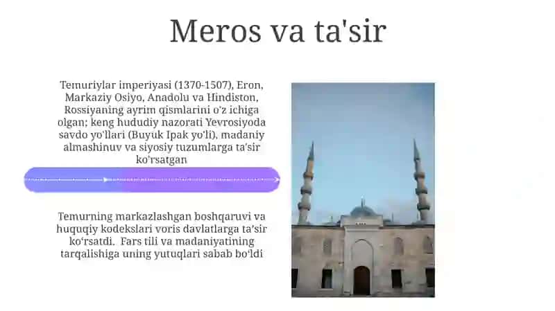 Amir TemurvaTemuriylar 4