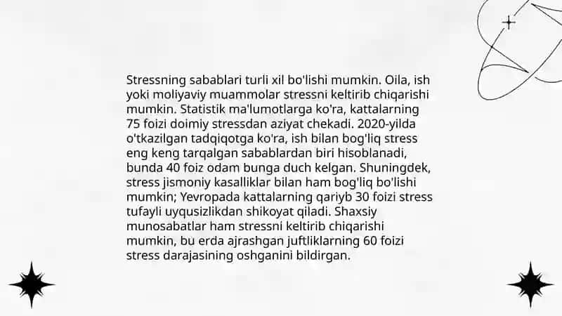 Stressni boshqarish 4