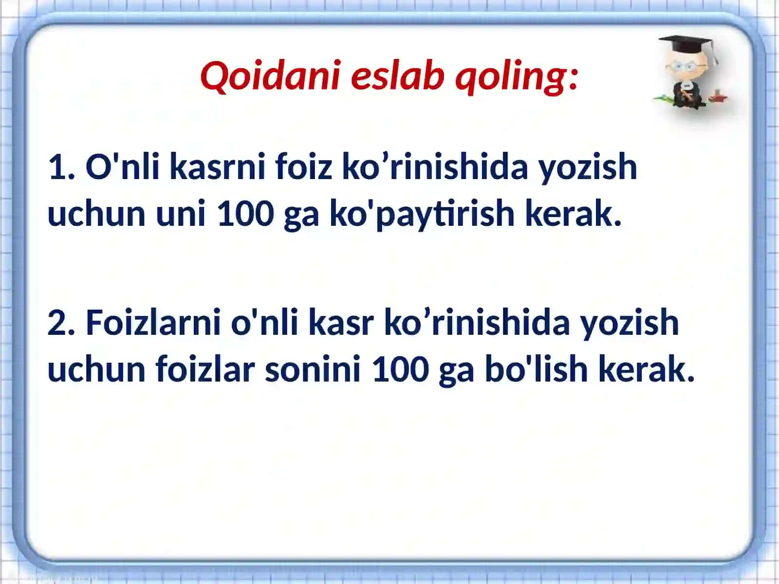Foizlar 4